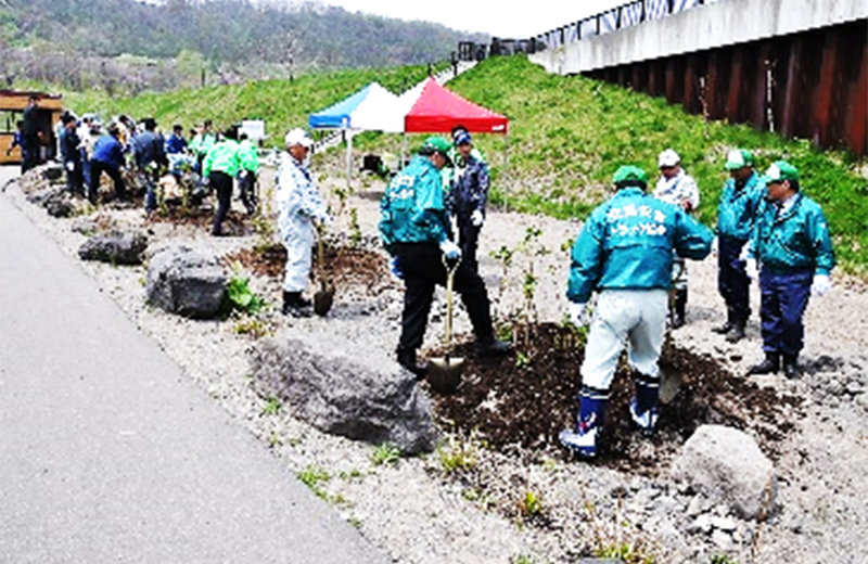 【植樹活動】の実施 – 北海道トラック協会